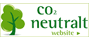 Siden er CO2 neutral