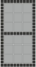 30x30 havefliser og sorte hollændersten 