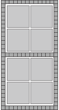 60x60 grå terrassefliser og hollændersten til terrasse