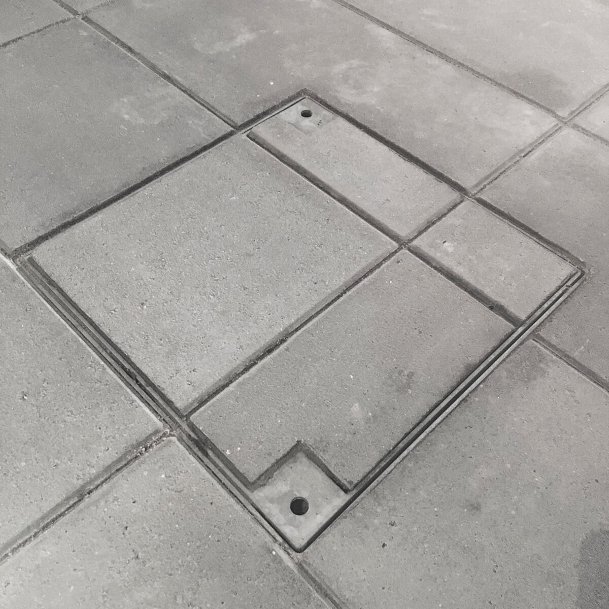 Jesmig brønddæksel fra FC Beton