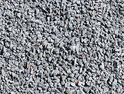 Grå granitskærver fra FC Beton