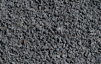 Koksgrå granitskærver fra FC Beton