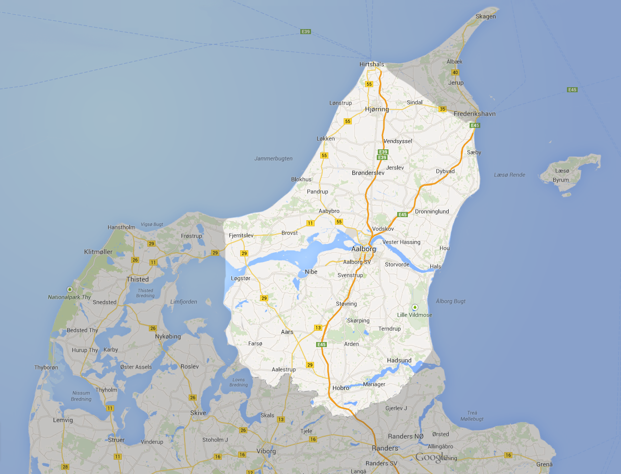 Flydebeton leveres i store dele af Nordjylland