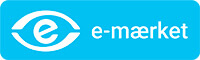 E mærket logo