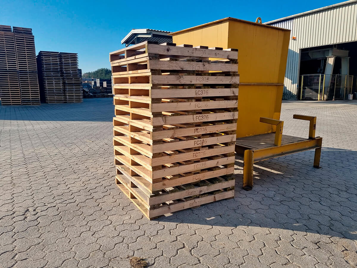 Returpaller fra FC Beton – nemt og fleksibelt for både private og erhvervskunder