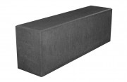15x60x20 cm sort kantafgrænsning Sort kantafgrænsning