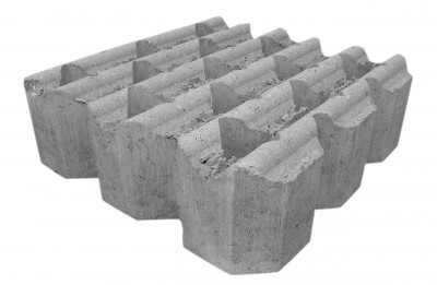 Græsarmering Costa 75% græsareal 30x30x9 Græsarmering