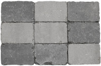 14x21x6 cm. herregårdssten i farven gråmix Herregårdssten i grå mix